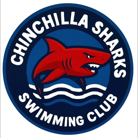 Chinchilla Sharks Swimming Club logo